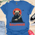 Halloween - V6 - Bats and Black Eyes Bulldog T-Shirt